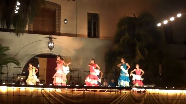 Zermeño Dance Academy Old Spanish Days' Fiesta 2012 Cantiñas смотреть онлайн