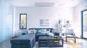 Прохлада с комфортом | Кассетный 1-поточный кондиционер Samsung с технологией WindFree™