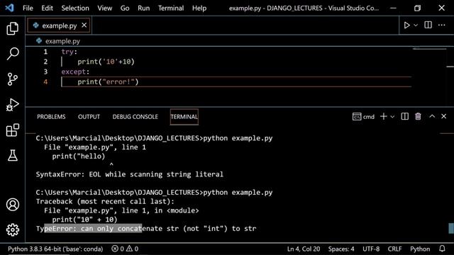 028 Errors and Exception Handling