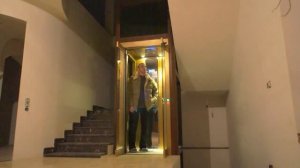 Коттеджный лифт в частном особняке. Пироговка.