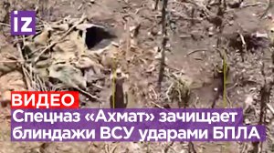 Враг уже не знает, где прятаться: спецназ «Ахмат» зачищает Серебряное лесничество от ВСУ / Известия