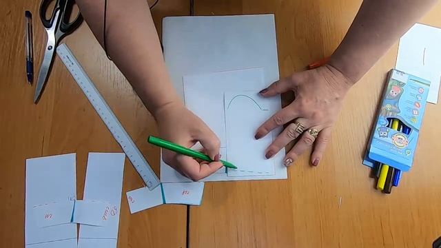 Юбка трапеция на кокетке. Плюс обзор юбки по прошлому МК.mp4