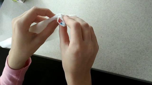 Оригами роза из салфетки смотреть онлайн