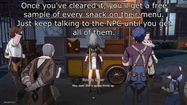 Honkai: Star Rail - How to get some Free Food (Competitive Eating Competition) смотреть онлайн