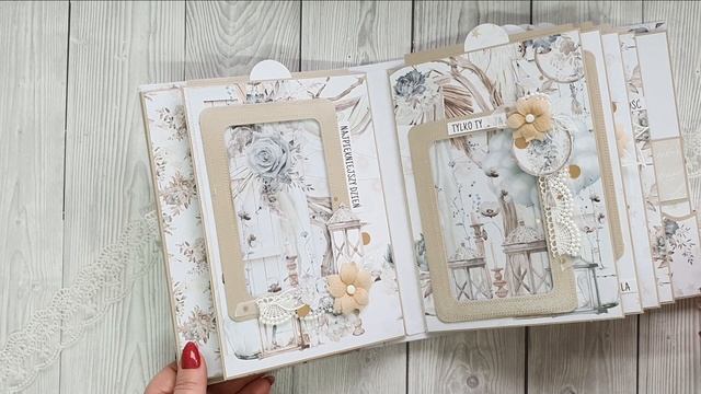 Album ślubny. Precious Moment. Mintay Papers. SCRAPBOOKING. смотреть онлайн