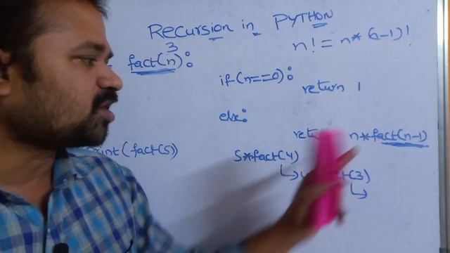 RECURSION IN PYTHON || FACTORIAL PROGRAM USING RECURSION смотреть онлайн