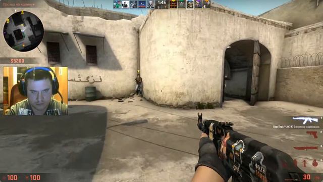 Играем в CS GO (Было жестко) #60 смотреть онлайн