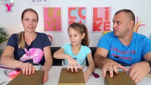 КОРОБКИ и Ложки и Слайм Челлендж Чао Юля