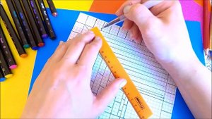 Потрясающий простой 3d Рисунок /ПО КЛЕТОЧКАМ на листе тетради!Как нарисовать 3D рисунок/ Иллюзия 3Д