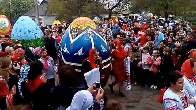 "Парад Писанок" Магдалиновское благочиние, Пасха 2014 смотреть онлайн