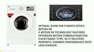 LG 6 kg Inverter Fully-Automatic | Front Loading Washing Machine