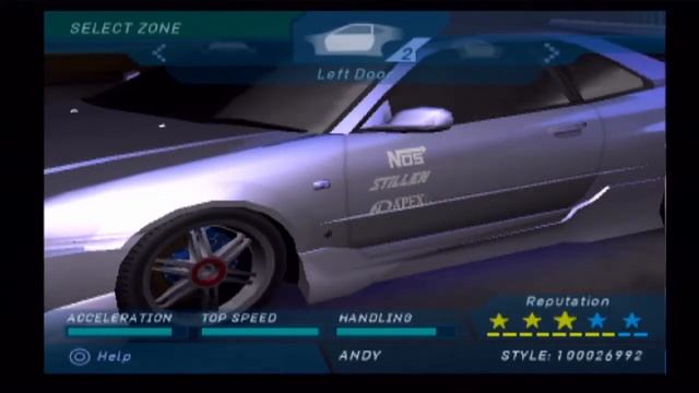 Need for Speed Underground - Nissan Skyline (2Fast2Furious) смотреть онлайн
