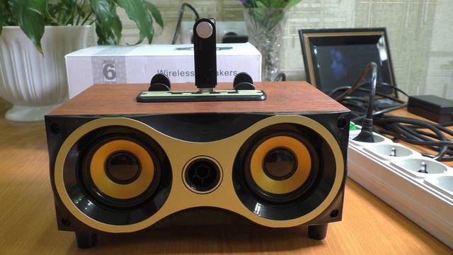 Toproad XM6 - стерео-bluetooth-колонка для поклонников ретро. смотреть онлайн