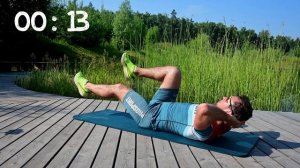 Мышцы кора комплекс в домашних условиях. Начальный уровень.