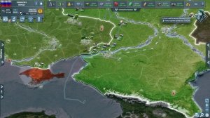 Играю в Conflict of Nations ww3 война Россия VS Украина (часть 1)