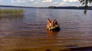 Озеро Перетно, Окуловский район. 10.08.2015