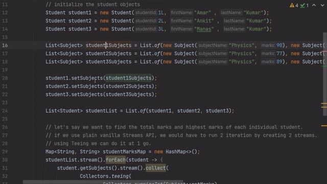 Java : Teeing Collector смотреть онлайн