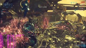 Warframe Nidus gameplay