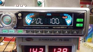 автомагнитола LG TCC-9010-проба работы кассеты(НАЗАД В ПРОШЛОЕ№104-2)