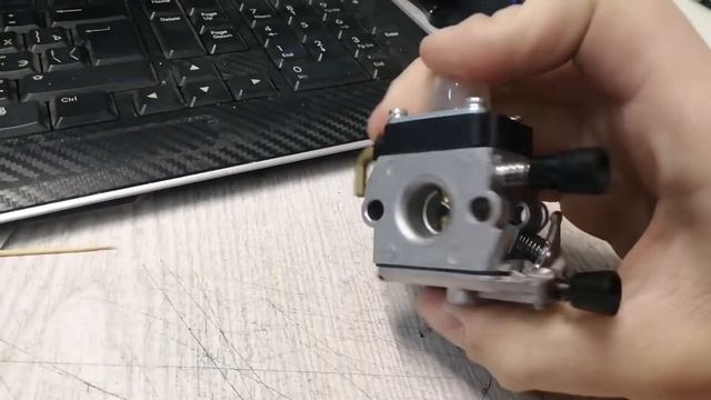 Карбюратор триммера бензокосы ШТИЛЬ 55 38 смотреть онлайн