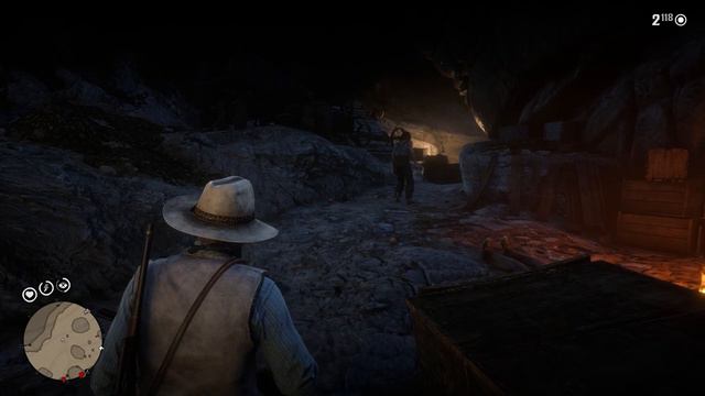 Скрытый сундук в убежище Мерфри | Red Dead Redemption 2