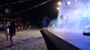 Кавер-группа Наобум, выступление 3 сентября 2022г. в Щёлкино, Крым.
