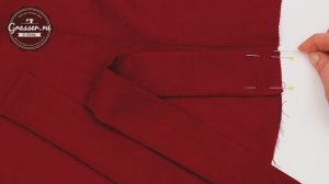 Как сшить юбку с запахом - бесплатный мастер-класс от Grasser