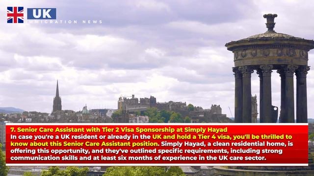 GOOD NEWS : High Demand For Care Workers In The UK With Visa Sponsorship Opportunities