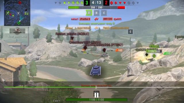 Играю на карте Кастилья. Super Hellcat. Tanks Blitz. смотреть онлайн