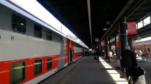 Приехали в Петербург на Ладожский вокзал/ Выходим! Конечная. РЖД.