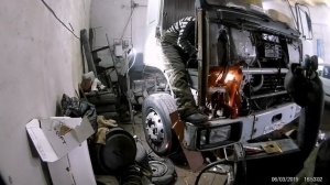 Ремонт кабины МАЗ. Часть-1, сварка.