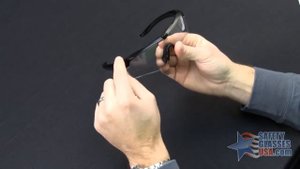 Как сменить линзы в защитных очках "Crossbow" ESS®
