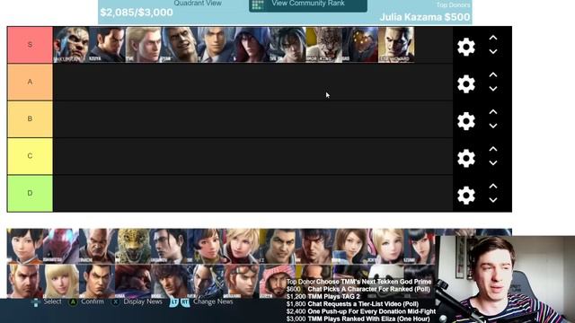 Character Fun Factor Tierlist смотреть онлайн