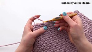 Узор крючком Косоглазка или косые галки