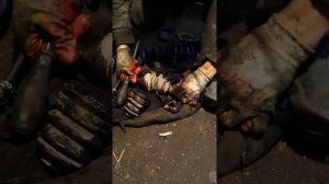 киа спектра замена внешнего пыльника на шрус