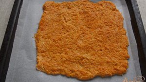Морковный рулет
