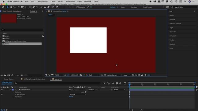How to view transparency in After Effects смотреть онлайн