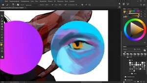 как рисовать в фотошопе [ урок #2 ] Как смешивать цвета