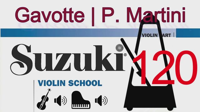 Gavotte | P. Martini | Suzuki Violin School | Volume 3 | 120 смотреть онлайн
