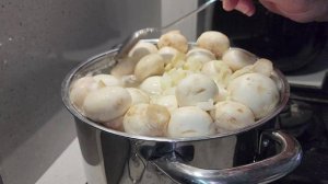 Грибы маринованные за 15 минут