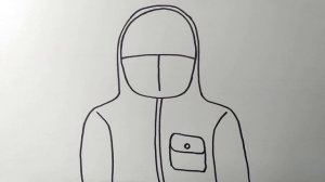 Игра в кальмара рисунок | Как нарисовать ПЕРСОНАЖ игры в кальмара в красном комбенизоне