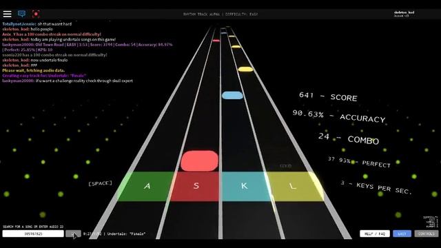 PLAYING UNDERTALE MUSIC ON A ROBLOX GAME! смотреть онлайн