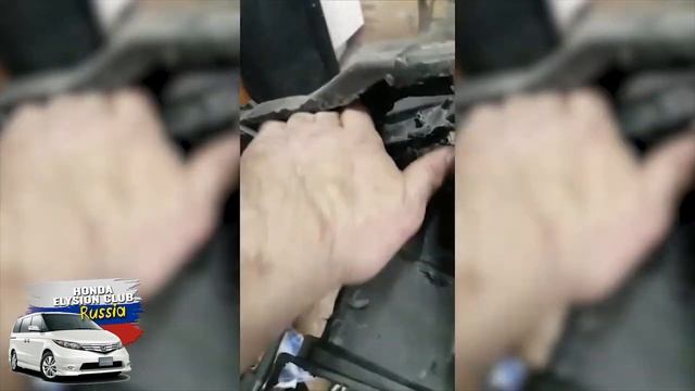 Доработка воздухозабора в панели Honda Elysion смотреть онлайн