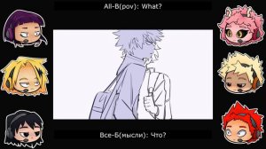 RE-UPLOAD!!! || Dead!Deku AU react to Deku/Мёртвый!Деку АУ реагирует на Деку ||| rus/eng