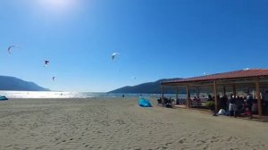 Обучение  кайтсерфингу весь летний  сезон в Акьяке-Турция  залив  ГОКОВА