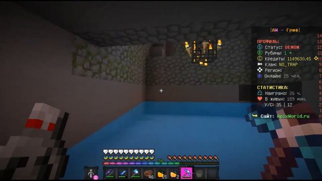 КАК ПОСТРОИТЬ ФАРМИЛКУ СКЕЛЕТОВ ЗА 15 МИНУТ || Майнкрафт || ApixWorld смотреть онлайн