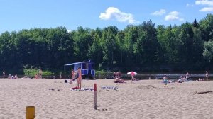 Пляж на Ветлуге. Шарья