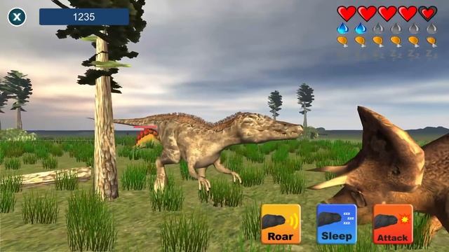 Dinosaur Sim: Baryonyx Gameplay | Eftsei Gaming смотреть онлайн