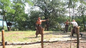 ЗАПОРОЖСКАЯ СЕЧЬ / Тими Тим и настоящие КОЗАКИ остров Хортица / Выступление Козаков / большой влог