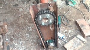 Часть 3, фреза для трактора, из моста.